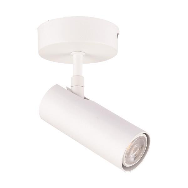 CEILING SPOT ROSETTE SINGLE GU10 SLIM WHITE | EUROLAMP S.A.